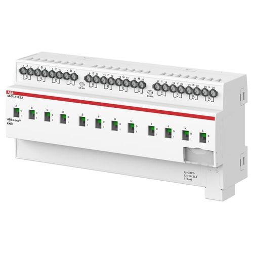 KNX开关驱动器 - SA/S12.16.6.2 - ABB Home and Building Automation - DIN导轨 / 家用 / 室内
