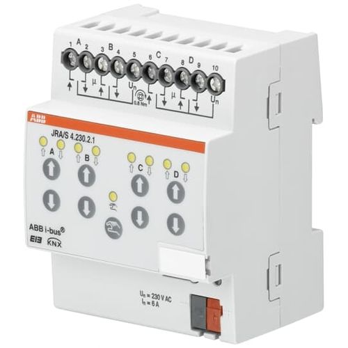 卷帘百叶窗风门致动器 - JRA/S4.230.2.1 - ABB Home and Building Automation - KNX / 家用 / DIN导轨