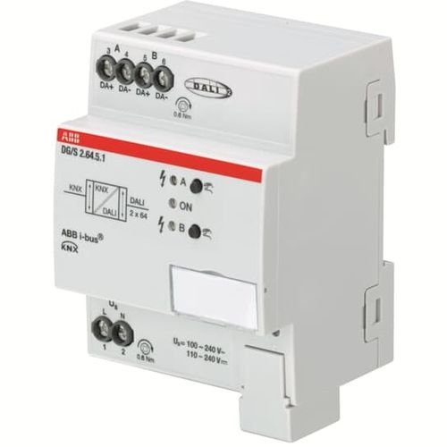 行人桥接口模块 - DG/S2.64.5.1 - ABB Home and Building Automation - DIN导轨 / 智能家居设备 / KNX