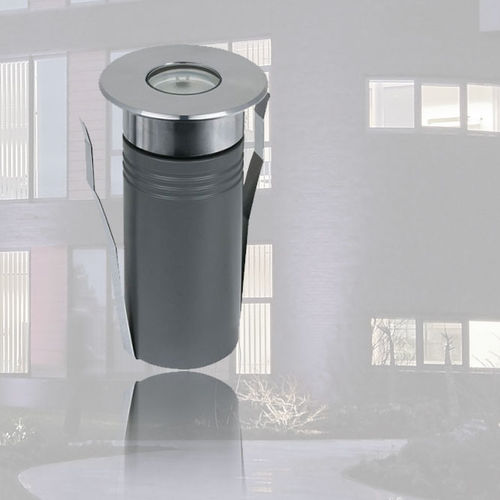 地面嵌入式射灯 - BERKELY-1R - Artecta / Highlite Int. - LED RGB / 圆形 / IP67