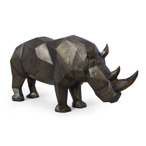 树脂雕塑 - RHINOCEROS - Christopher Guy