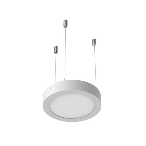 悬挂式照明设备 - AIRCOM  - SECOM Iluminacion, - LED式 / 圆形 / 正方形