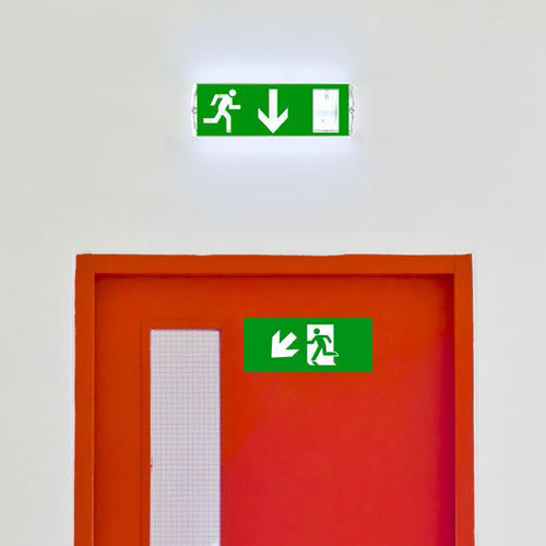 壁挂逃生灯 - LUMAX S  - LENA LIGHTING - 长方形 / LED式 / 聚碳酸酯