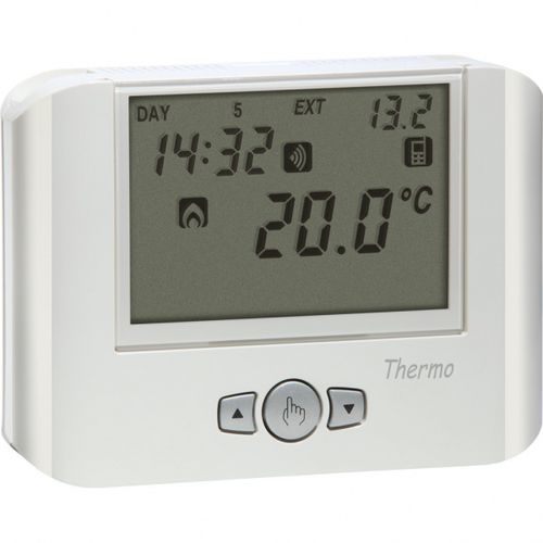 电子温度调节器 - THERMO GSM BIANCO - VEMER - 可编程 / 供暖 / 壁挂