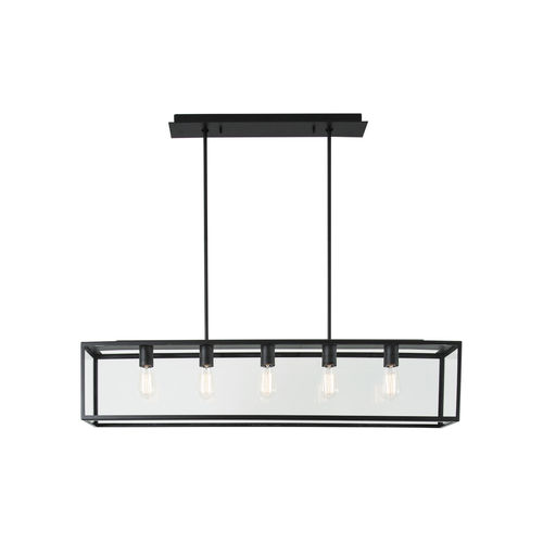 吊灯 - TAVOLO B200 L1200 - psmlighting - 不锈钢 / 玻璃 / 现代风格