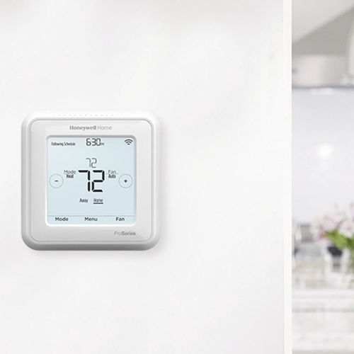 电子温度调节器 - T6 PRO - Honeywell - 可编程 / 供暖 / 壁挂