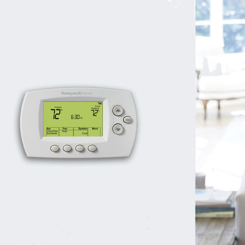 电子温度调节器 - 7-DAY - Honeywell - 可编程 / 供暖 / 壁挂