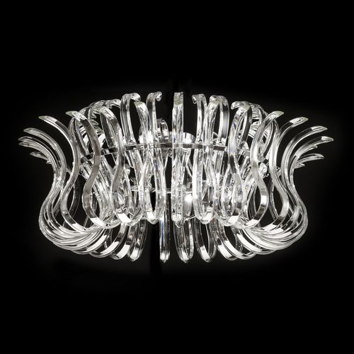 现代风格顶灯 - WAVE - METAL LUX - 玻璃 / 金属 / LED式