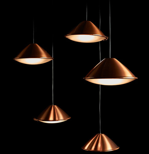 吊灯 - ARMONICA - Antonangeli Illuminazione . - 金属 / 硼硅酸盐玻璃 / 现代风格