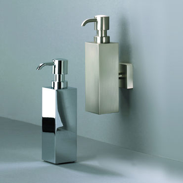 家用皂液机 - DW 310 N - Decor Walther Einrichtungs GmbH - 壁挂 / 镀铬黄铜 / 手动