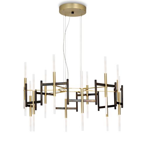 吊灯 - EKLE' 668/24 - iDL - 金属 / Plexiglas®宝克力 / 现代风格