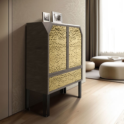 餐具柜 - LAMAA CABINET: 618/CB110x50 - iDL - 现代风格 / 栎木 / 金属