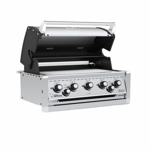 燃气烧烤架 - IMPERIAL™ S 590  - Broil King - 嵌入式 / 铸铁 / 不锈钢