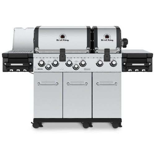 燃气烧烤架 - REGAL S 690 PRO INFRARED - Broil King - 带滑轮 / 不锈钢 / 带收纳