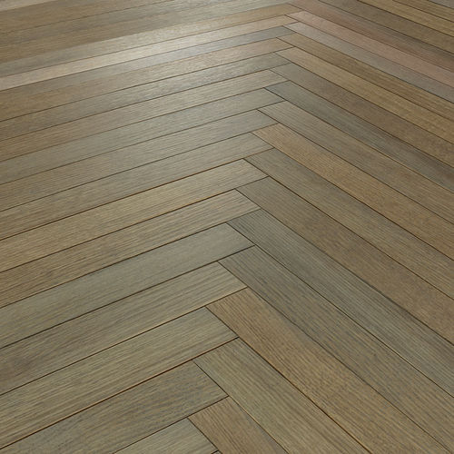 层压地板 - HERRINGBONE 90°SKY - BASSANO PARQUET - 山形纹 / 哑光 / 自粘