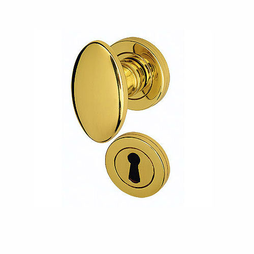 现代风格球形门把手 / 黄铜