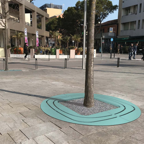 环形树池盖板 - EL PASO - CITY DESIGN - 电镀钢 / 粉末涂层钢 / 透光