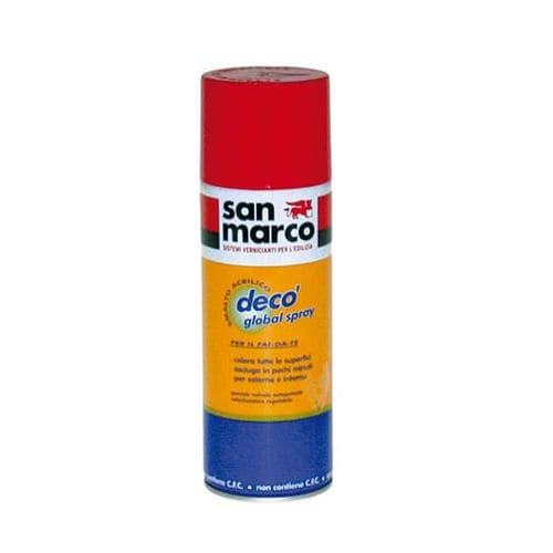 防护漆 - GLOBAL DECÒ SPRAY - San Marco - 防腐蚀 / 户外 / 用于室内