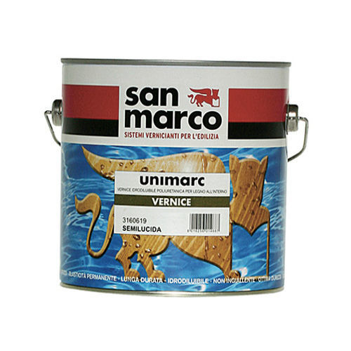 防护亮光漆 - UNIMARC - San Marco - 水基 / 木材 / 用于地板