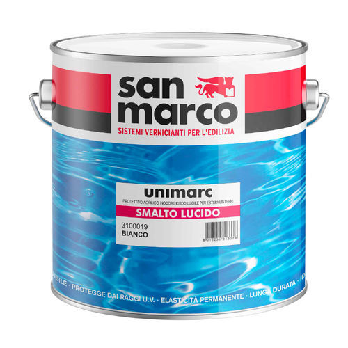 防护漆 - UNIMARC SMALTO LUCIDO - San Marco - 用于室内 / 户外 / 墙面
