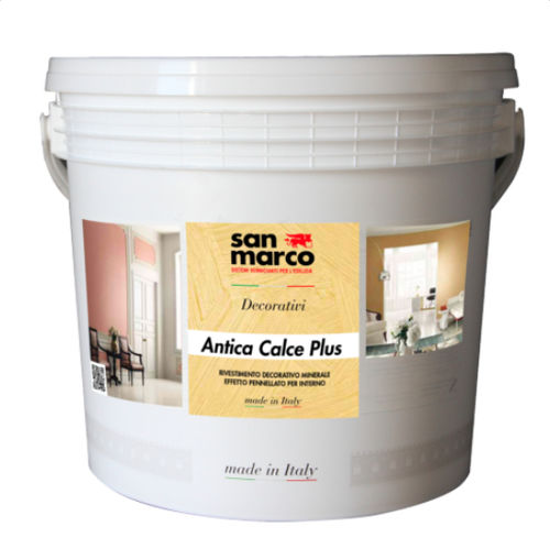 装饰油漆 - ANTICA CALCE PLUS - San Marco - 防护 / 末道 / 用于室内