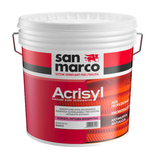 防护漆 - ACRISYL PITTURA RIEMPITIVA - San Marco - 绝缘 / 户外 / 墙面
