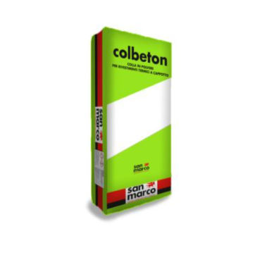 抹平砂浆 - COLBETON - San Marco - 用于外墙外部隔热 / 水泥 / 矿物