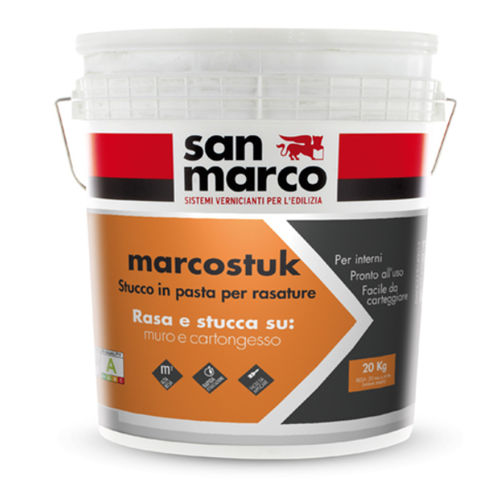 光滑涂料 - MARCOSTUK    - San Marco - 用于堵塞 / 室内 / 石膏
