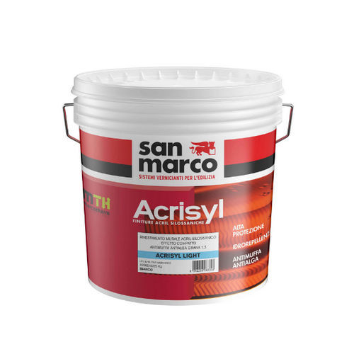 防护涂料 - ACRISYL LIGHT     - San Marco - 平滑 / 绝缘 / 室内