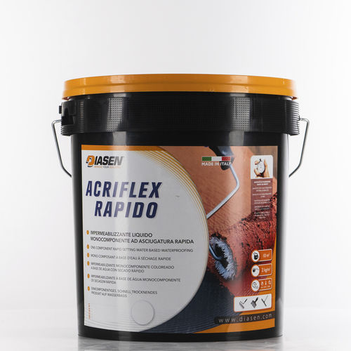 防护液体防水材料 - ACRIFLEX RAPIDO - DIASEN - 用于屋顶 / 用于阳台 / 混凝土