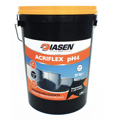 防护液体防水材料 - ACRIFLEX PH4 - DIASEN - 混凝土 / 用于防水面层 / 罐用