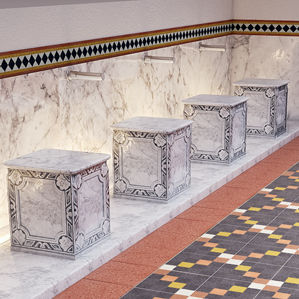 水泥镶边砖 - HALL - FOGAZZA PAVIMENTI - 壁挂