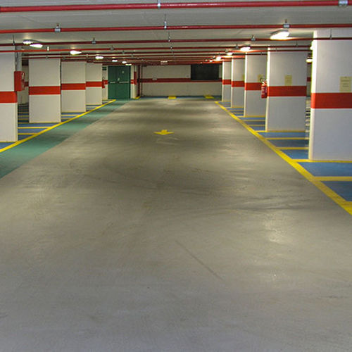 聚氨酯地面 - BASIC PARKDECK 0S11 B - IPM ITALIA - 环氧 / 用于停车场 / 缎面