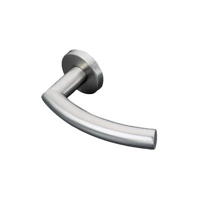 门把手 - 2MM.027.00T8 - PBA - 不锈钢 / 现代风格 / 缎面抛光