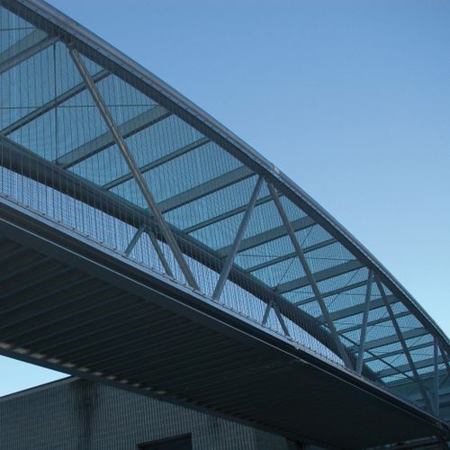 不锈钢金属丝网 - Costacurta S.p.A.-VICO - 用于行人桥 / 长网格