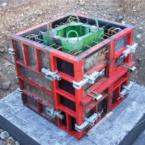范围模架 - COMPOSITION FOR BASES, PLINHTS, PITS - Faresin Formwork SpA - 钢 / 用于水池