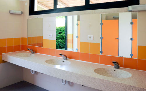 Corian®可丽耐洗手盆台面 - TOP CO - GES GROUP - 定制 / 专业