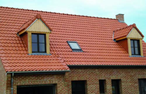 法式屋面瓦 / 黏土       