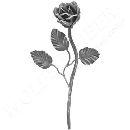 钢雕塑 - Rosa - WOLFSGRUBER - 花卉 / 现代风格