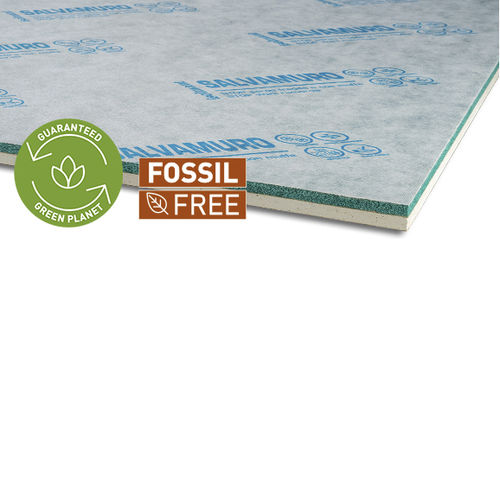 聚乙烯内芯综合衬板 - IsolGypsum Special Super Green - TECNASFALTI (ISOLMANT) - 石膏涂层 / 墙面 / B-s1-d0级