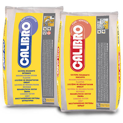 重建砂浆 - CALIBRO PLUS EVAPORATION - VOLTECO - 减湿 / 用于混凝土 / 水泥