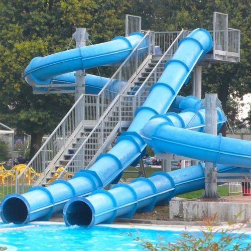旋转滑梯 - IDROTUBO - TECNOPISCINE INTERNATIONAL - 用于水上乐园 / 管状