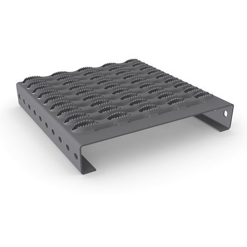 不锈钢踏步板 - STEPBLOC D - MEISER - 钢 / 热镀锌钢 / 防滑
