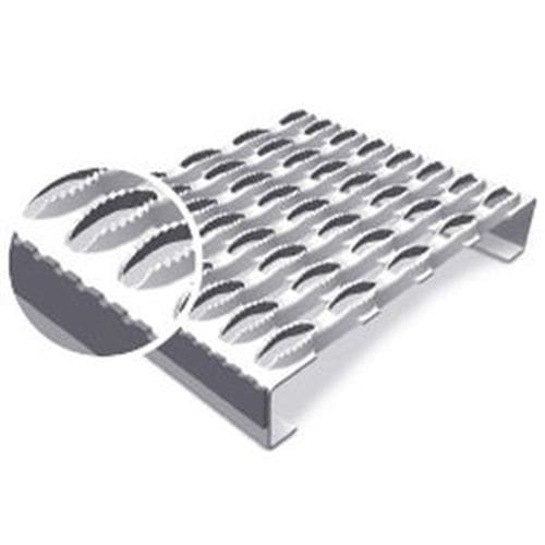 金属台阶 - STAIRTREADS - MEISER - 网格 / 防滑