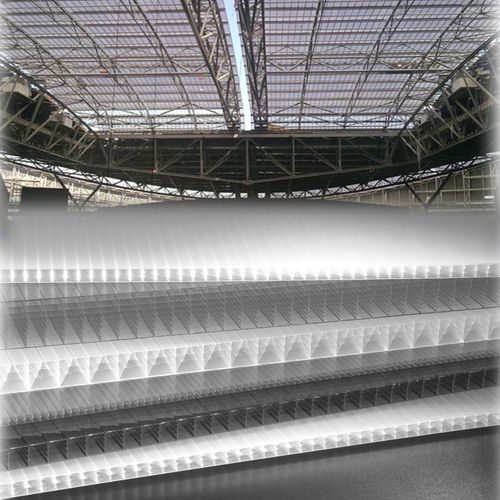 蜂房状聚碳酸板 - MACROLUX® MULTIWALL  - Stabilit Suisse - 平板 / 棚顶 / 防紫外线