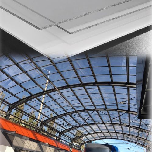 平板聚碳酸板 - MACROLUX® SOLID - Stabilit Suisse - 建筑物 / 室内装潢 / 用于阳光房