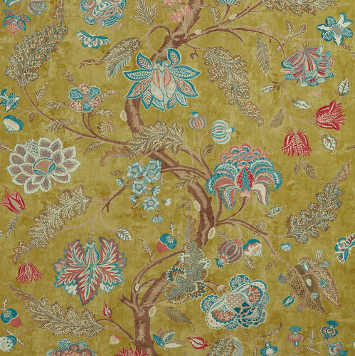 室内装饰面料 - INDIENNE - Zoffany - 用于窗帘 / 用于遮光卷帘 / 花朵图案