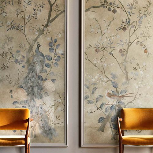 现代风格墙纸 - ROTHERBY  - Zoffany - 自然图案 / 动物图案 / 中国风