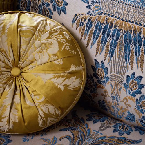 室内装饰面料 - LONG GALLERY BROCADE  - Zoffany - 用于窗帘 / 用于遮光卷帘 / 缎纹