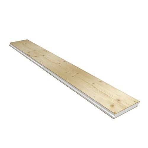 外墙三合板 - ISOSANDWICH® 5000 - ISOSYSTEM - 用于屋顶 / 木饰面 / 1 面为 OSB